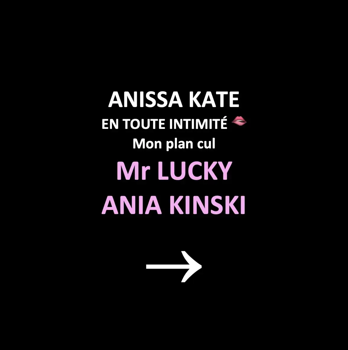 MON PLAN CUL : Mr LUCKY & ANIA KINSKI 🍆🍑Il y a 1 an, il m'avait bien défoncé ma petite chatte de s@lope...Je retrouve donc Mr Lucky pour l'offrir à ma copine Ania car un bon coup, ça se partage 😜🤩💦