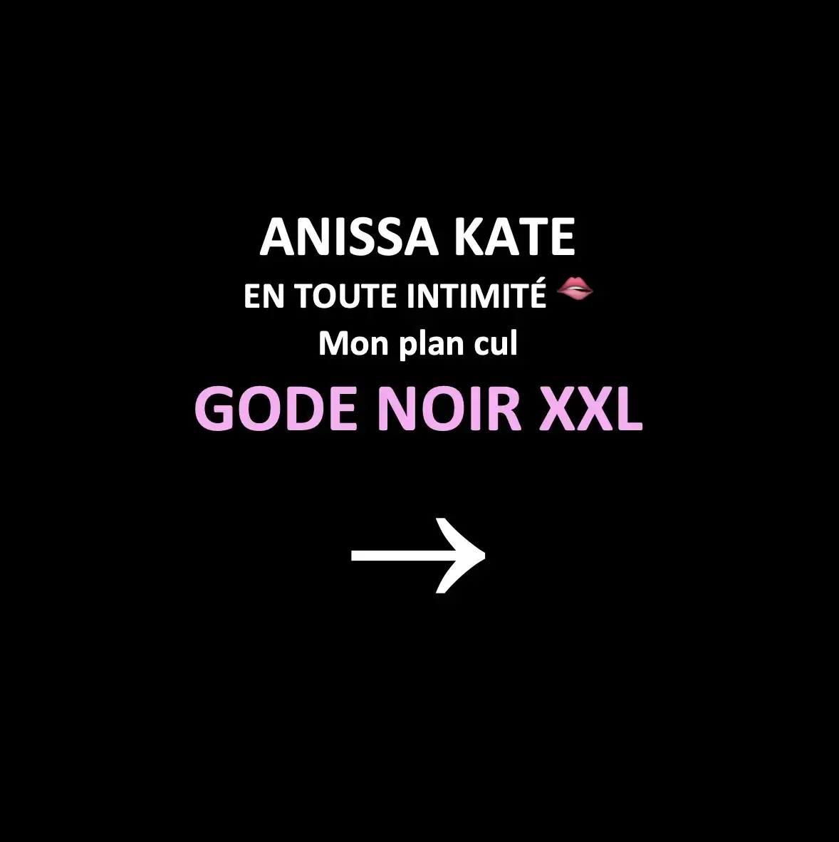 MON PLAN CUL : GODE NOIR XXL 😱Il est vraiment énorme...Mais en poussant un peu fort, je suis certaine de tout me rentrer et de jouir fort comme une bonne s@lope... 🙄😜