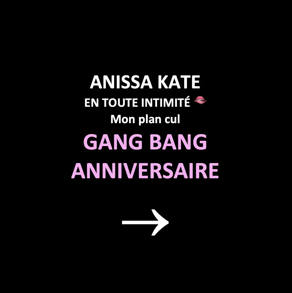 Leak & nude MYM — Anissakate : « ⚠️ LA VIDÉO COMPLÉTE LONGUE DURÉE EST DANS LA RUBRIQUE MOOD ⚠️GANG BANG ANNIVERSAIRE 🎂🍆🍆🍆🍆🍆Mes copines toujours bien intentionnées m'ont offert le plus beau des cadeaux !!!5 beaux mecs pour s'occuper de moi...Merci les filles 😜😍🤩 » (MYM)