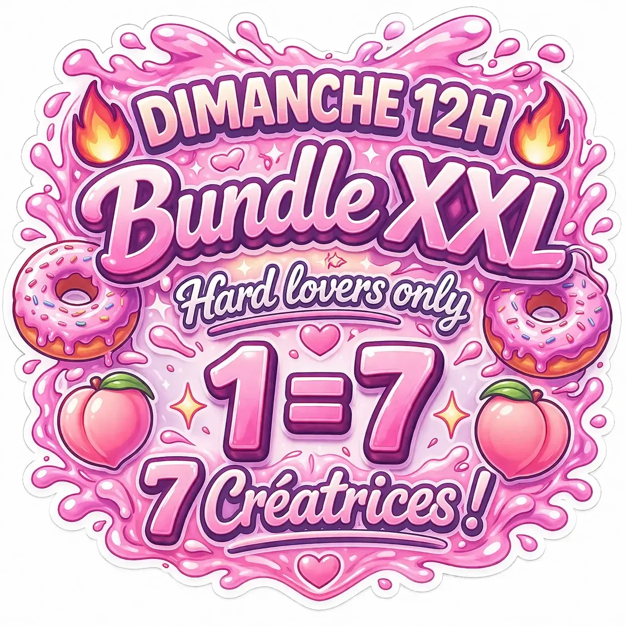 🔥 Bundle en ligne ! 😈🍩 7 vidéos | 🍑 7 créatrices | 💥 1 = 7💸 35€ (au lieu de 250€)⚠️ Stock limité, pas de 2e chance !