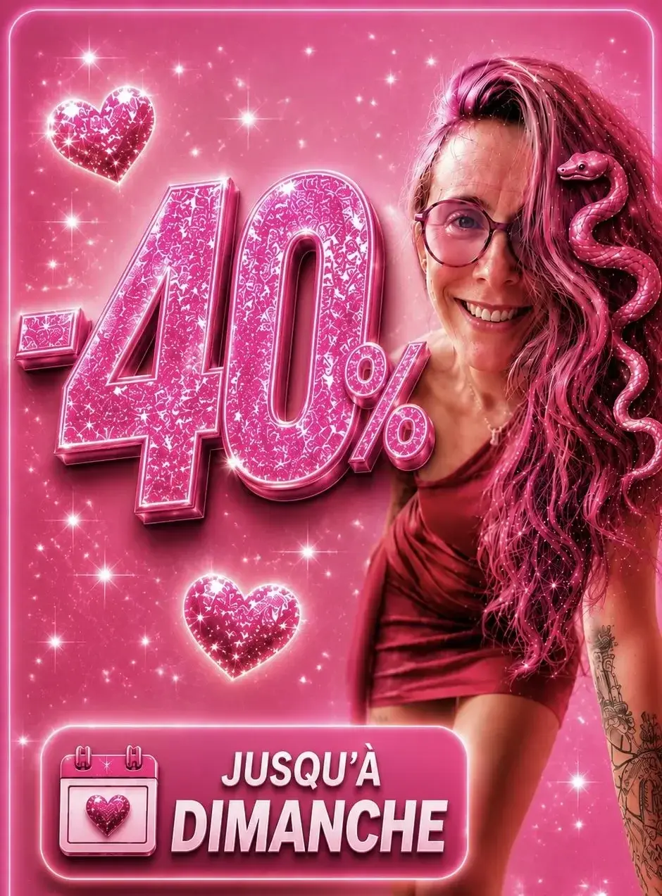 🚨 -40% SUR TOUT 🚨Tu hésitais encore ? 😏💖 Code : WEEKEND⏳ Valable jusqu’à dimanche seulement.Après ça, les tarifs reviennent à la normale 🔥
