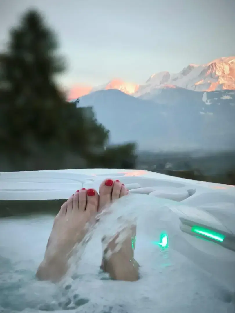 une vue à couper le souffle... avais-je un maillot de bain ? qui sait...