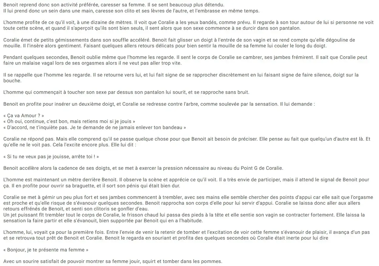 Récit : La forêt des fantasmes ( 6/11 )