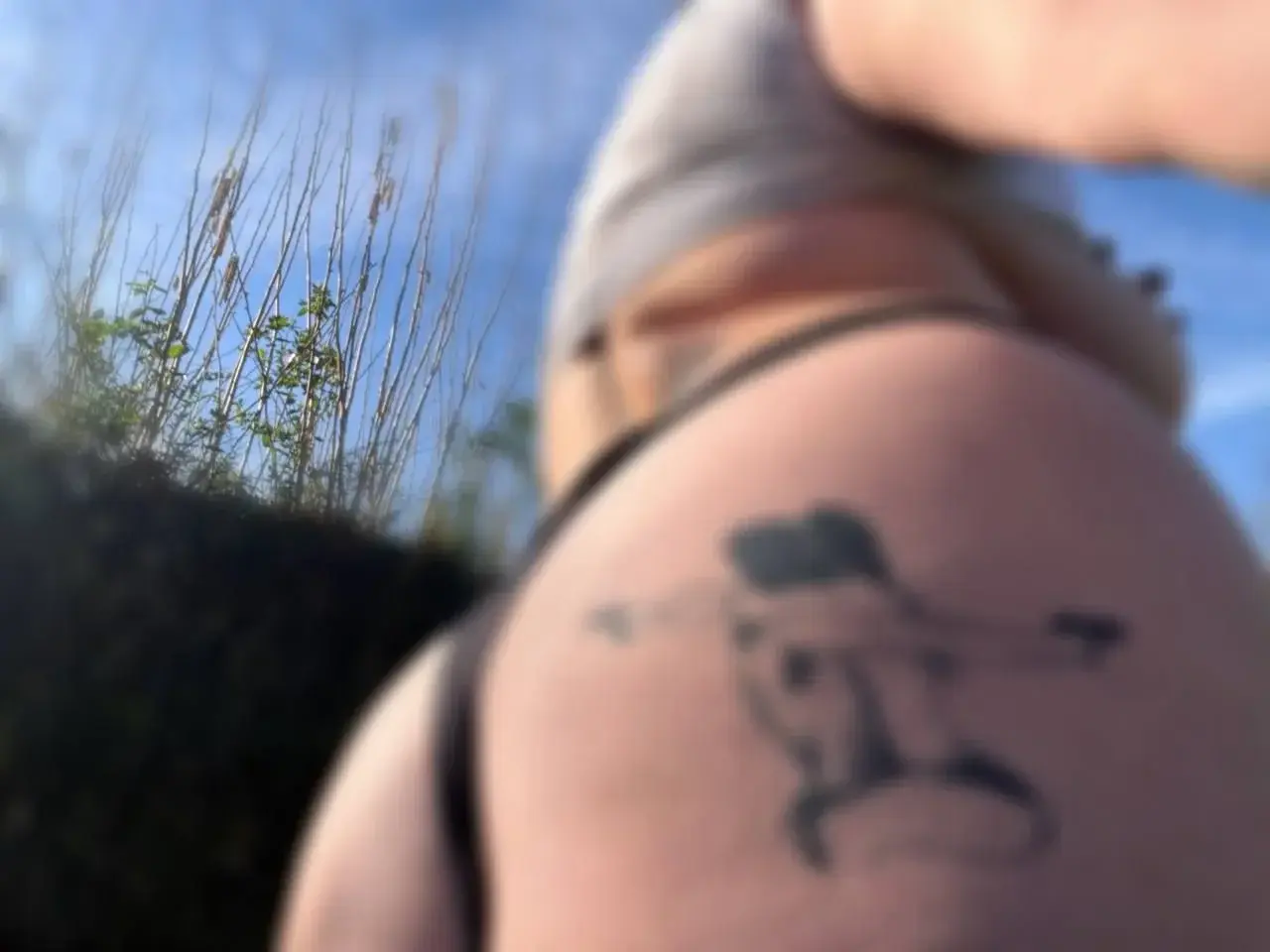 Leak & nude MYM — Alxofficiel02 : « Dehors en + il fait beau.. 👅🔞 » (MYM)