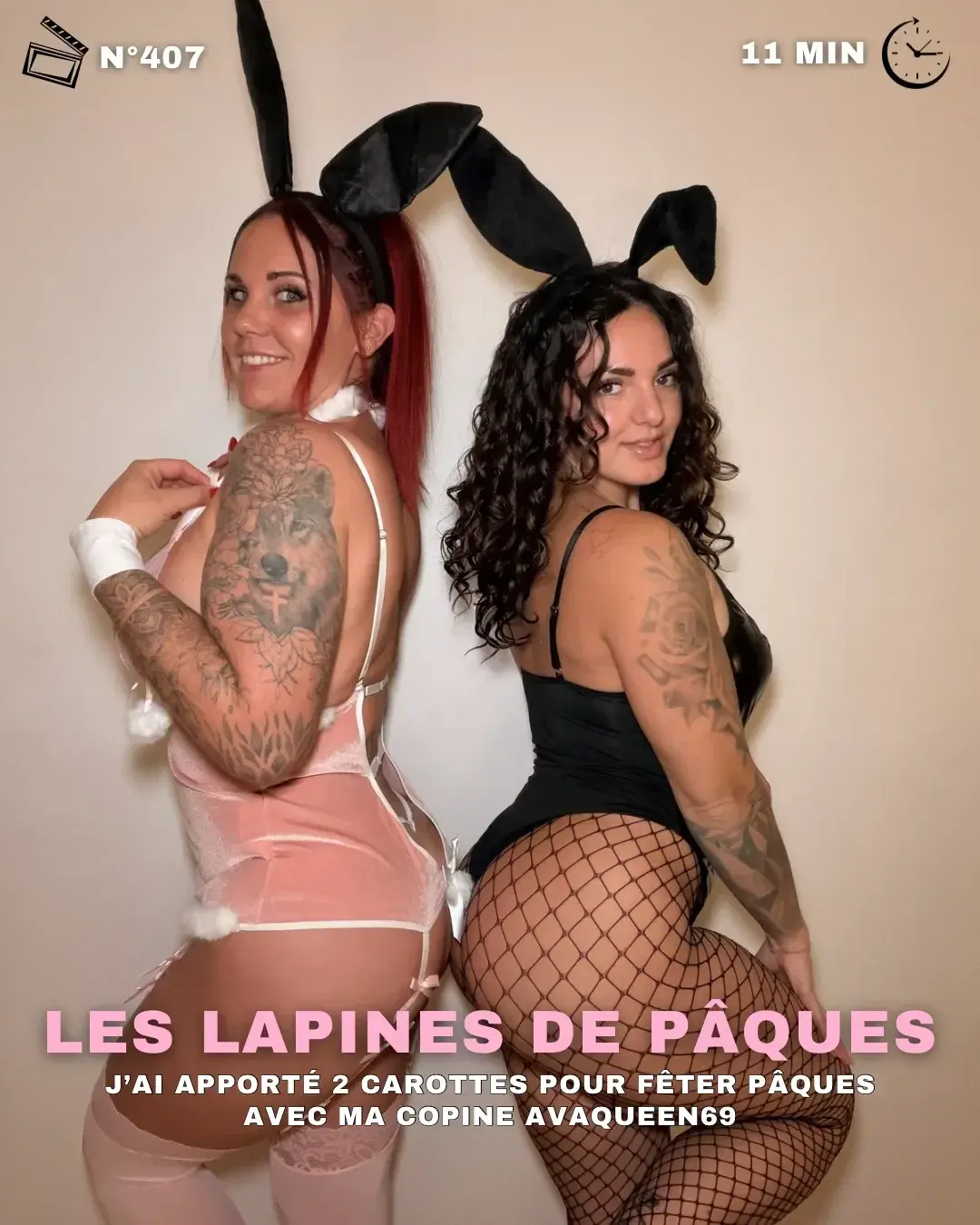 🎥 Vidéo n°407 |  DUO FF : Les lapines de Pâques, avec @Avaqueen69 🐰