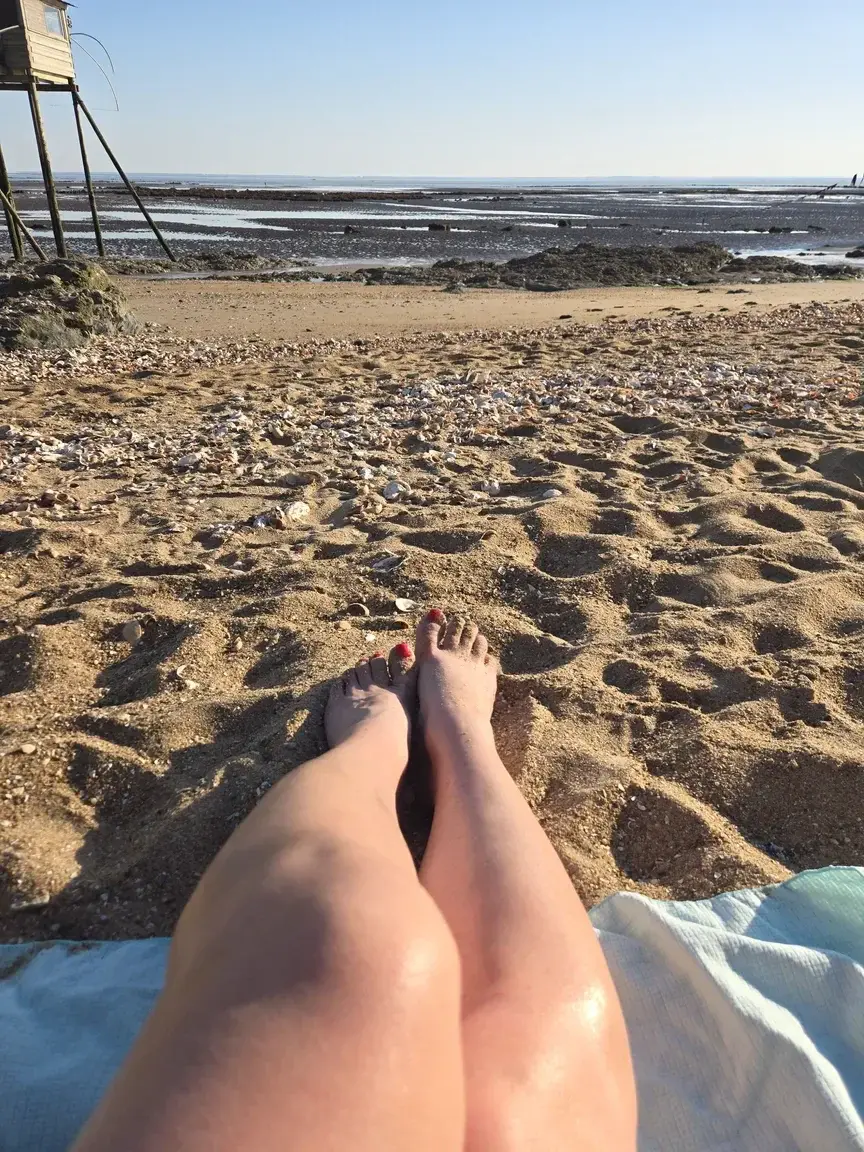 Petits pieds a la plage
