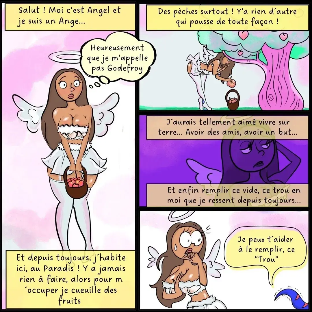 Avant première exclusive de ma BD écrite et dessiné par moi !C’est une des grande nouveauté qui arrive pour septembre, vous allez découvrir un nouvel univers avec plusieurs personnages et leurs histoires 😍Un mixte entre BD et réalité, où mes prochaines sextapes prendrons place dans ce multivers super sexy, drôle et attachant 🥰😋Merci de me soutenir et j’ai hâte d’avoir vos retour !!