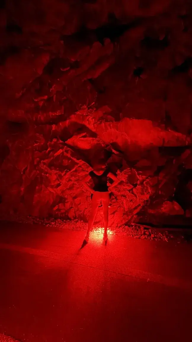 Petite promenade en tunnel qui faisait ambiance coquine 😉