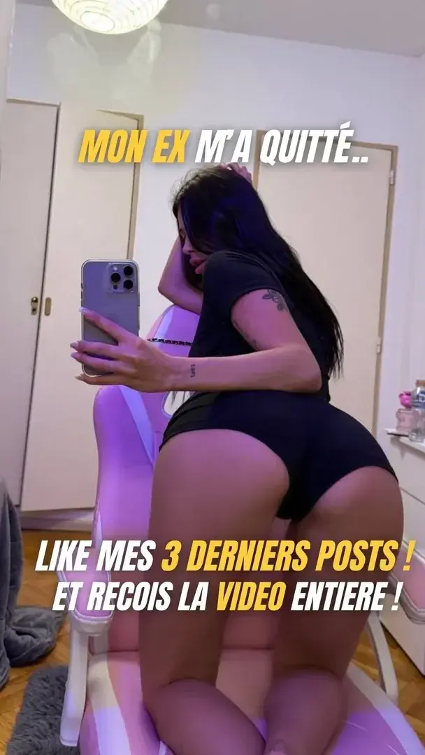Abonne toi gratuitement, à vie et sans code 🙈En plus si tu likes mes 3 derniers posts et tu t'abo je t'envoie un gros cadeau 😈T'attends quoi ?