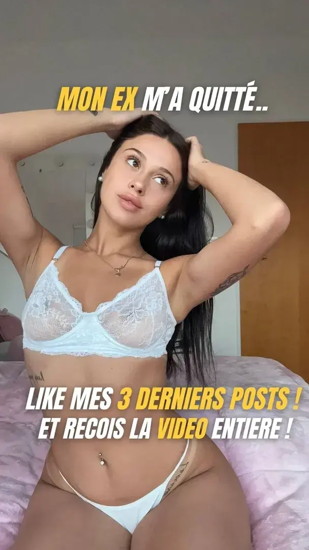Likes mes 3 derniers posts et recois un gros cadeau 😍Envoies moi un message.. j'ai que 30 abonnés..