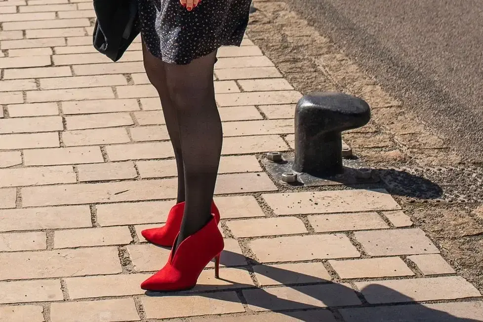 Red shoes