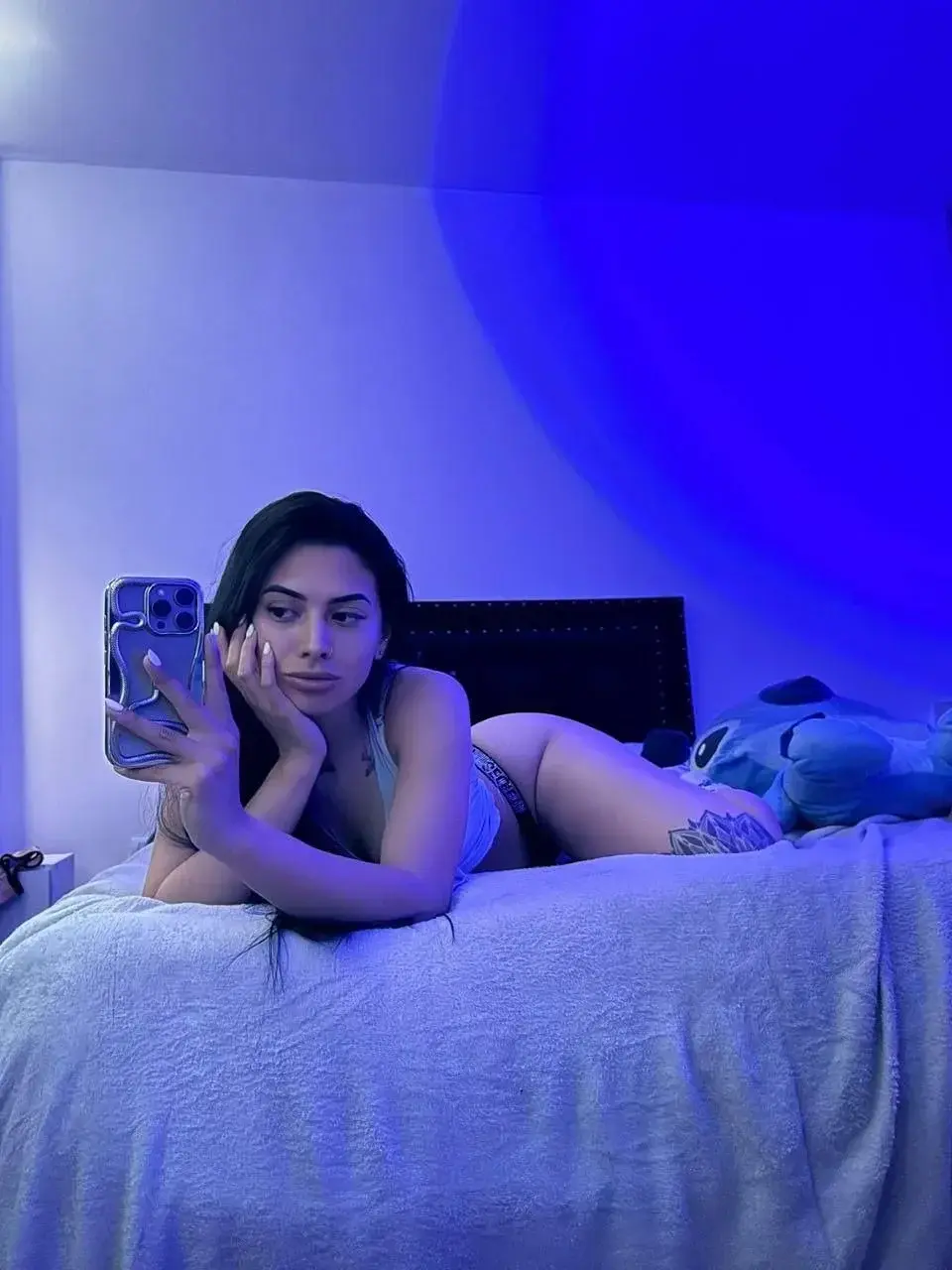 Leak & nude MYM — linangel : « Mon MYM 100% Gratuit ❤️ Impossible de rester sage devant moi 💋 » (MYM)