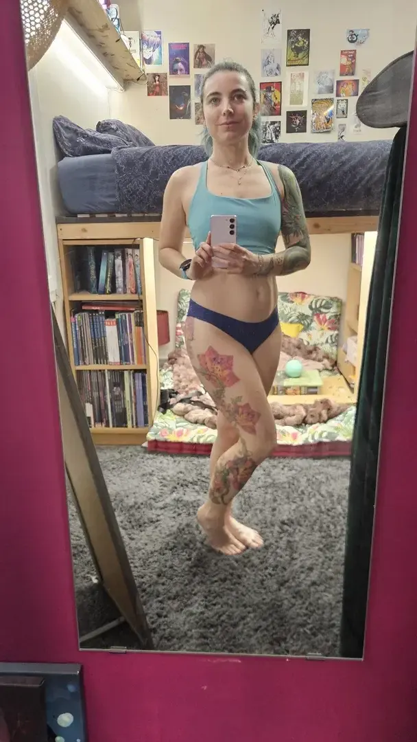 Prêt pour courir (OK il manque peut-être quelques habits 😜)