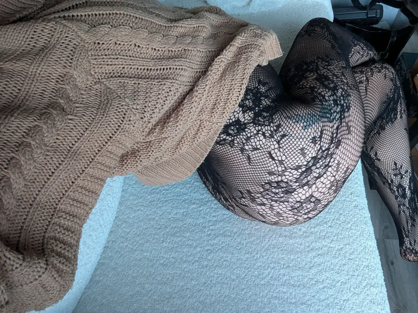 Leak & nude MYM — mysterieuse_indecente : « Nouveau collant ❤️#collant #fesses #booty » (MYM)