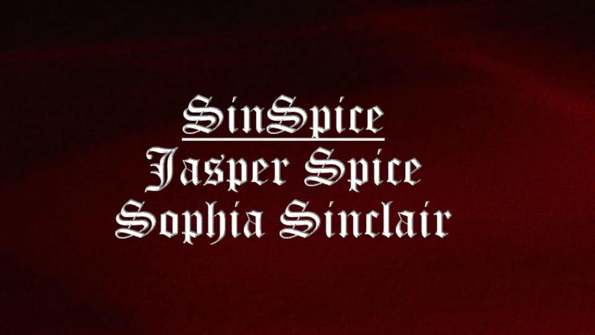 Photo de couverture de Sinspice