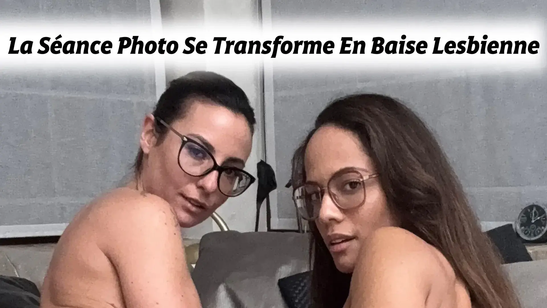 Quand le shooting photo 📸 avec Diana Lawrence se transforme en baise lesbienne 👄Deux belles coquines en talons 👠 et bas résilles en train de se bouffer la chatte et la bouche 💋 ..⬅️ ⬅️ ⬅️