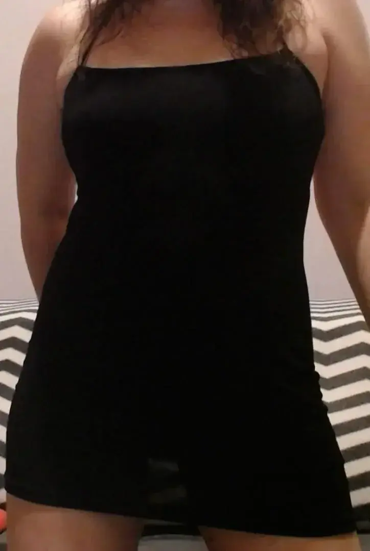 En robe courte sexy