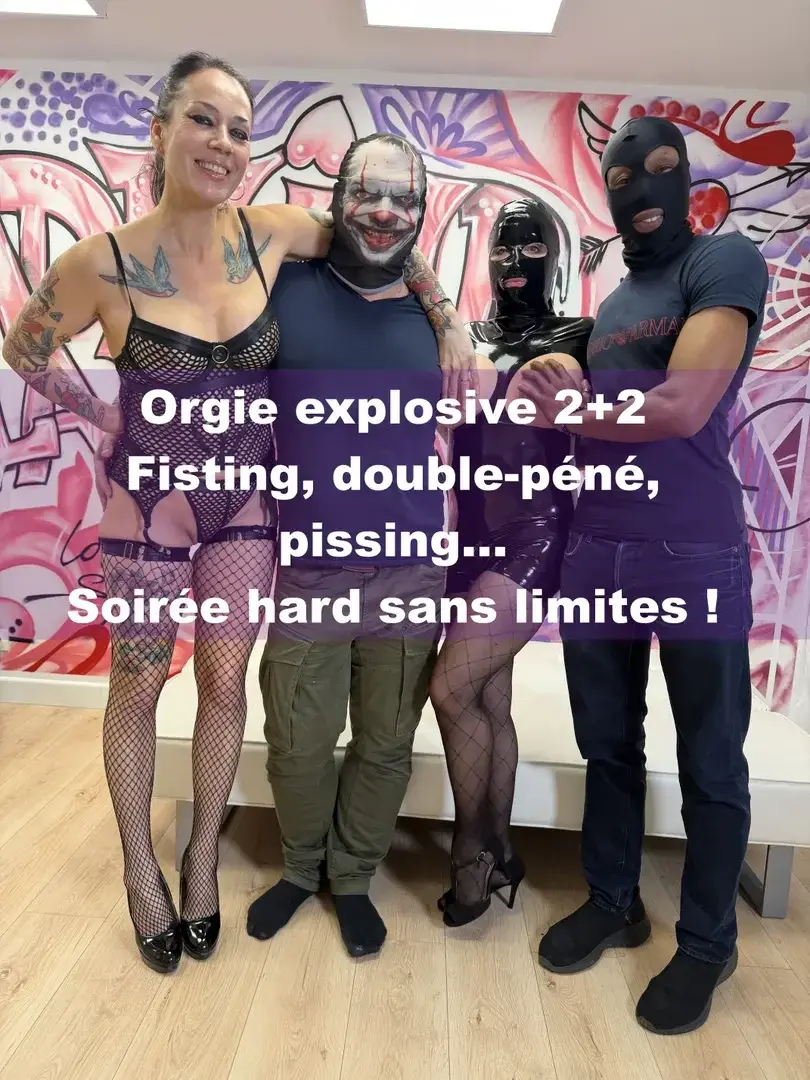 Attention, ça déménage ! +46 min explosives entre amis libertins.... no limit, anal extrême, pissing, fisting et beaucoup de fun...