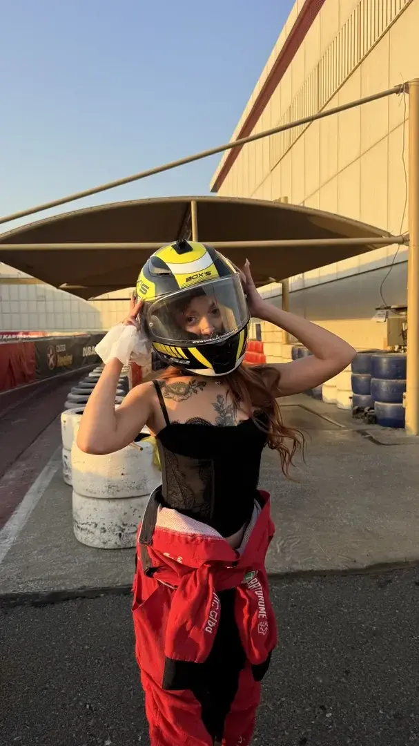 prête pour le GP 🤣