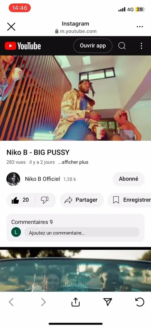 Cc mes bébé j’ai tourné un clips récemment,je vous balance une vidéo petite extrait ici vous regardez comme sa si vous aimez hésitez pas à aller voir le clips entier sur YouTube bisous 🫶🔥