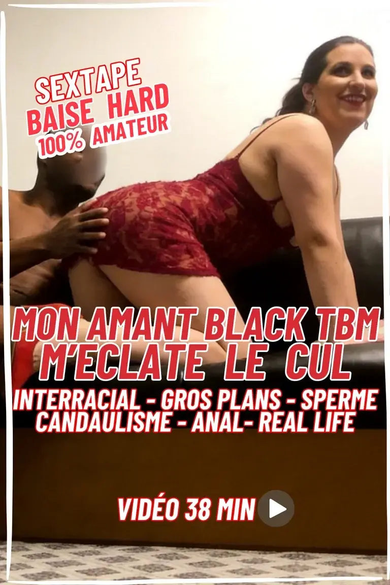 ⚡VIDEO INTEGRALE DE 38 MIN ⚡➡️Je ramène mon amant black TBM à la maison. Je me suis habillée comme une petite salope avec une robe rouge à sa demande. Toi, mon mari tu es à la maison mais tu n'es pas autorisé à participer, en bon cocu itu devras te contenter de regarder. Mon appétit sexuel n'est plus un secret pour toi...Ta femme est une grosse nympho😱Je vais d’abord le sucer et goûter cette grosse queue, version chocolat. 🐎🔥Tellement bonne, qu’elle durcit rapidement dans ma bouche. 🍆🔥Une prise en levrette, la grosseur de sa bite me fait gémir même complètement trempée, une sensation de trop plein dans ma chatte. 🥵🔥Me démonter est son seul but, que je vienne sur lui ensuite, qu’il vienne sur moi ce sera la même chose, des assauts comme rarement j’ai pu connaître. 🥵Mon amant aime surtout remplir tous mes trous et comme je suis un bon vide-couille, il m'a tout giclé dans le cul. J'adore avoir le cul toute coulant de sperme et je t'en fais profiter💦 Que c'est excitant😋Et toi, tu m'aurais juter dans le cul ou tu aurais fini ailleurs ?❤️😱INTERRACIAL - GROS PLANS - SPERME - CANDAULISME - ANAL - MILF NYMPHO