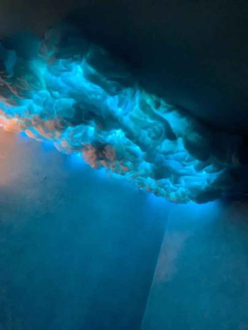 Do you like my new clouds light?!Vi piacciono le nuove nuvole led?!
