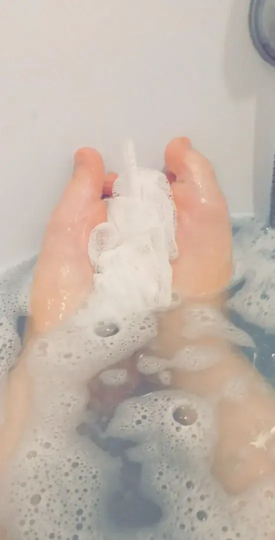 Petit moment bain pour la reprise