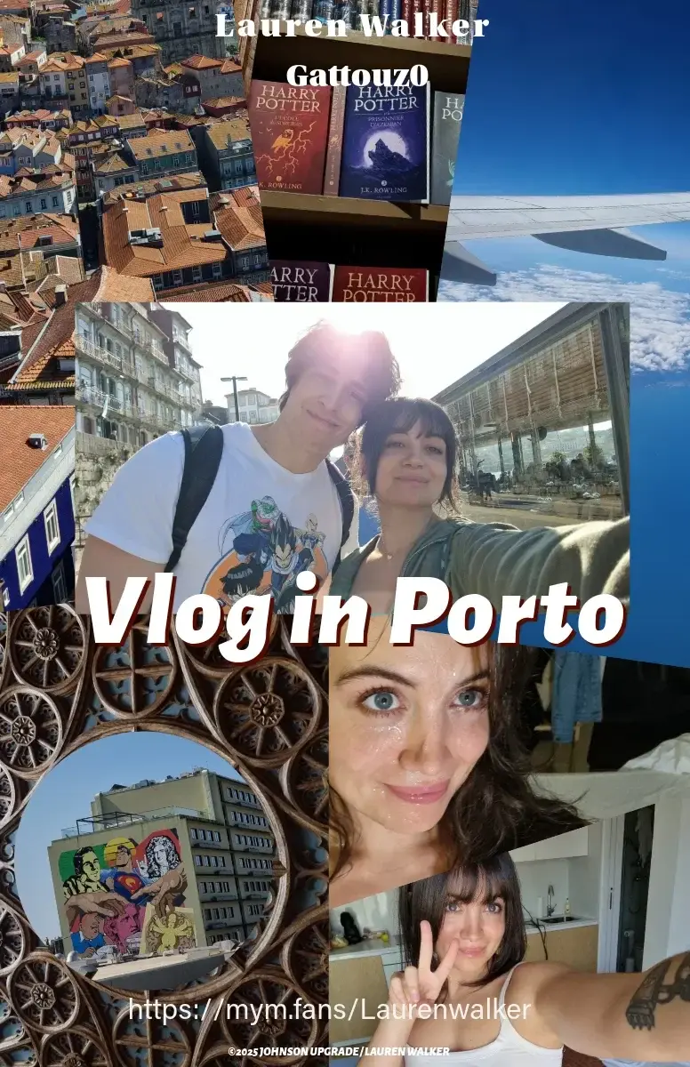 Leak & nude MYM — Laurenwalker : « Hey mes chats ♥️ Nouvelle vidéo en ligne en entière sur mon feed mym (pas de ppv)!! Mon vlog au Portugal avec Gattouz0 🙂‍↕️Je sais que vous aviez beaucoup aimé me voir avec Youssef, alors je vous poste le Vlog que j'ai filmé quand on a passé 3 jours ensemble à Porto 🇵🇹Au programme : Visites de la ville avec nous, moments intimes à deux et en solo, backstages... Je te montre tout 🙈Et pour répondre à la question! Oui, j'espère pouvoir passer quelques jours et filmer de nouvelles vidéos avec lui cette année eheh 😇🤞🏼🍓PROMO🍓  -40% sur les abonnements ET les réabonnements à mon mym jusqu'au 13/02 avec le code : VLOG40 » (MYM)