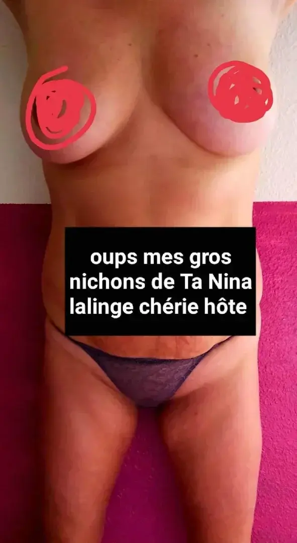 Je voulais revenir sur Nina Lalinge la brune au gros nichons.