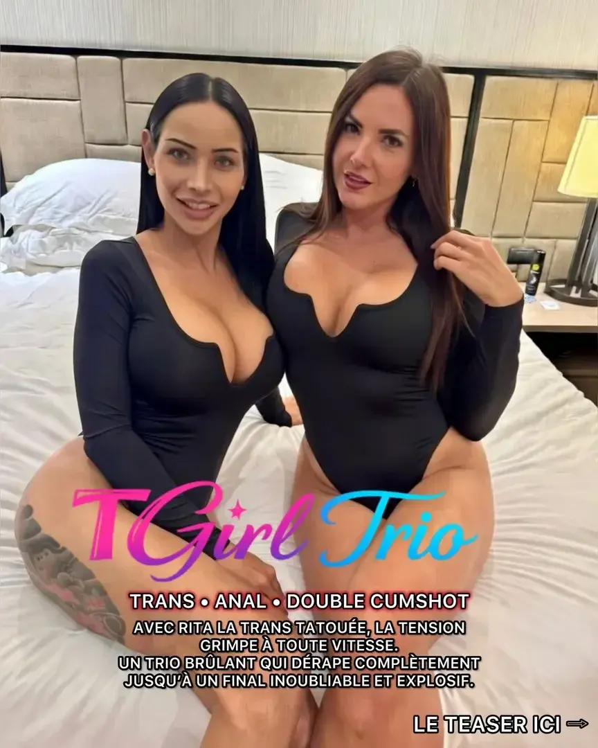 Aperçu public — Avamoore : « 🚨 TEASER GRATUIT 🚨 VIDEO BONUS 💥 28min04TGIRL TRIO 🏳️‍⚧️ Avec Rita la trans tatouée, la tension grimpe à toute vitesse.Accroche-toi pour ce trio sans limites ! Cette bombe trans me baise fort, puis elle se fait enculer par une énorme bite. Final explosif et inoubliable 💦👉 Regarde l’extrait gratuit sur mon profilVidéo intégrale en message ou MOD… t’attends quoi pour venir jouir avec nous ? 😈 » (MYM) — pas un leak