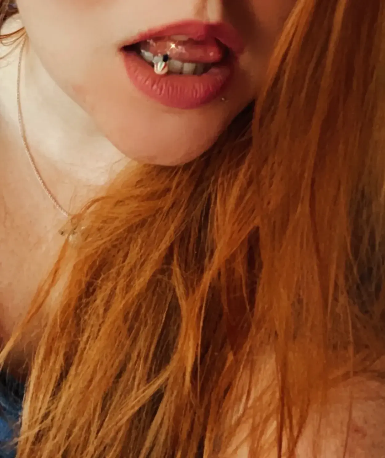 Bonne soirée 👅 #piercing #percing #langue #piercinglangue #tongue #sexy #chubby