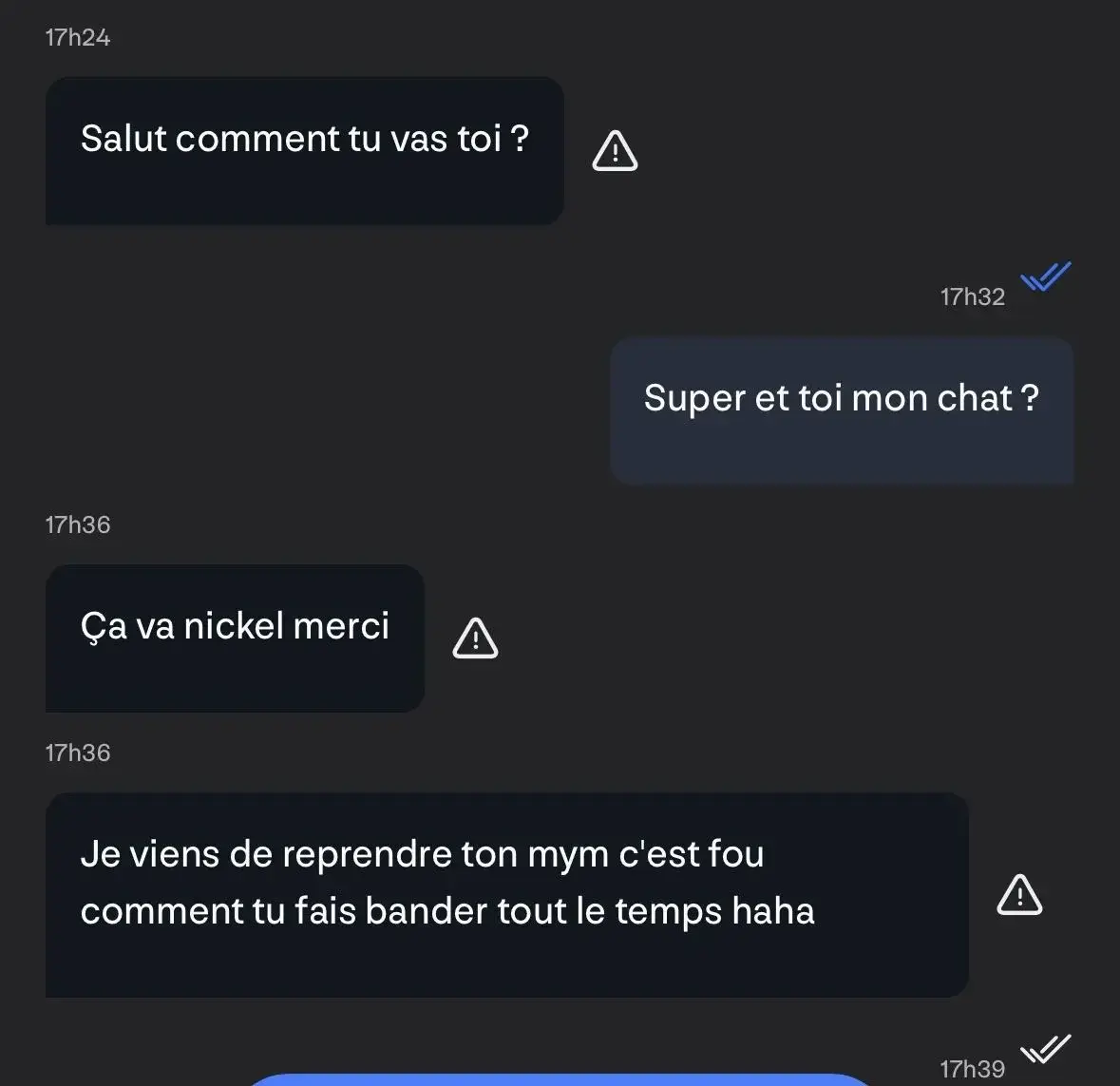 Leak & nude MYM — la_petite_ange : « Ma passion vous rendre fous comme une bonne sal0pe 🔞🥵🔥Je répond direct !! » (MYM)