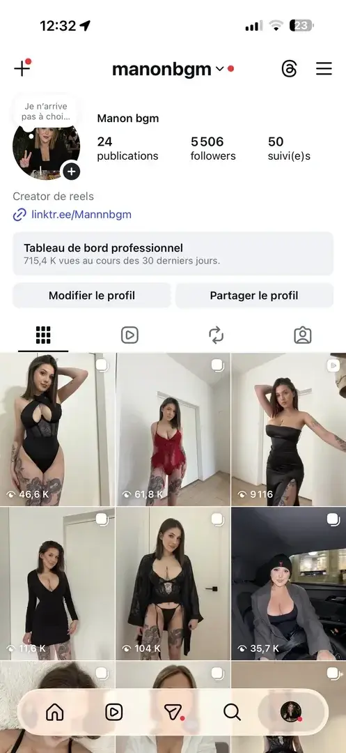 Aperçu public — Manbgmn_ : « Mon compte secondaire » (MYM) — pas un leak