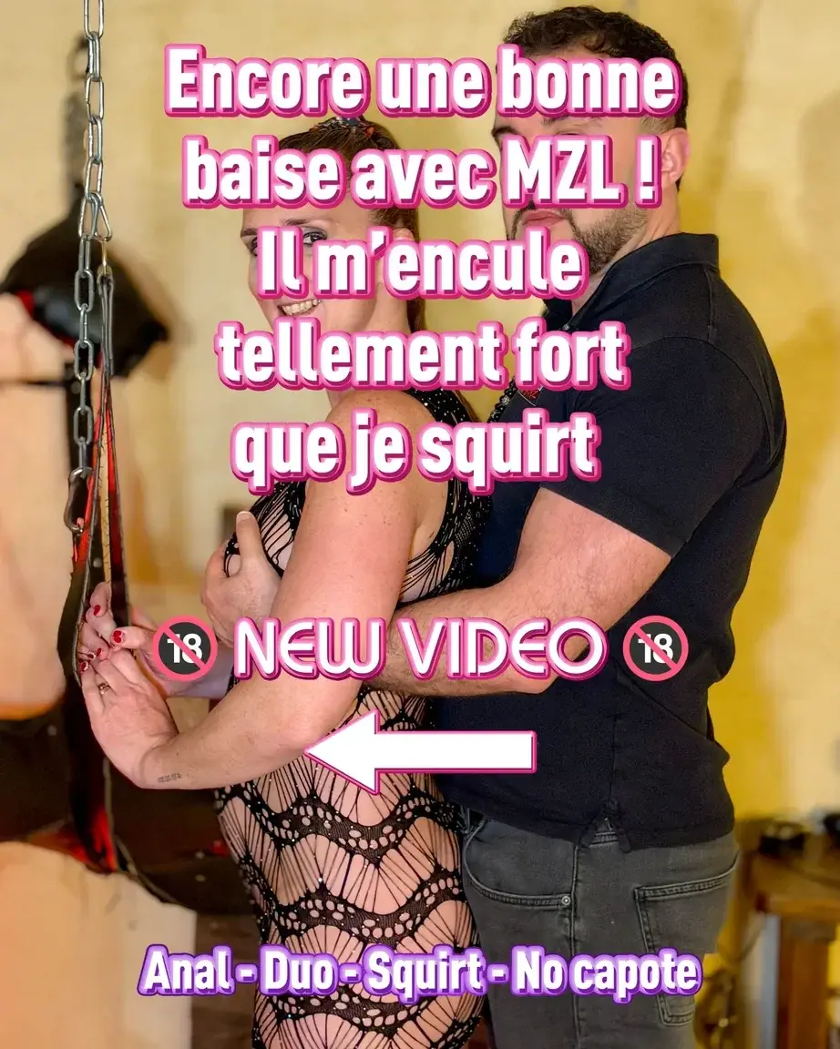 Nouvelle vidéo 🎁Encore une bonne baise avec MZLJ’arrive chez MZL déjà super excitée, j’ai trop envie qu’il me baise. Il va me faire avaler sa queue bien profond, me pilonner la chatte puis le cul jusqu’à me faire gicler, première fois en me faisant enculer, avant de jouir sur ma chatte grande ouverte