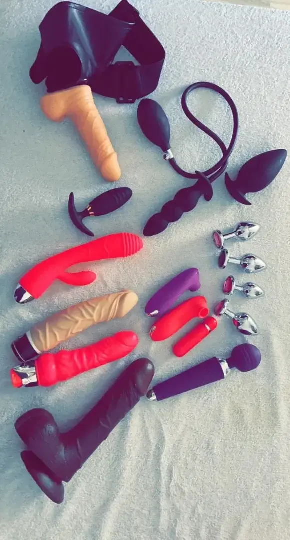 Mes accessoires 🔥🔞 #sexy #gode #plug #maitresse #anal