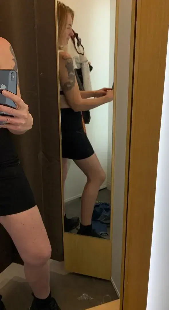 Essayage jupette 😁