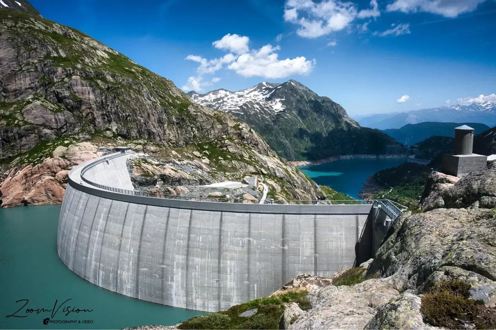 Barrage du vieux Emosson 2200m Suisse