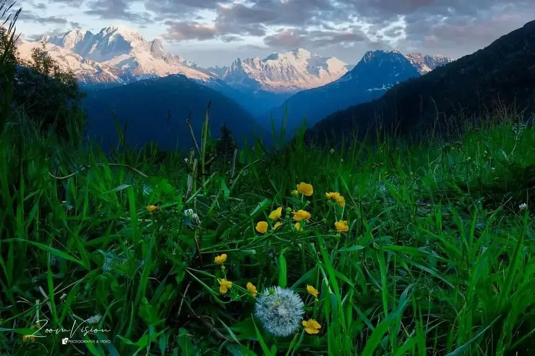 Vu sur le Mont Blanc