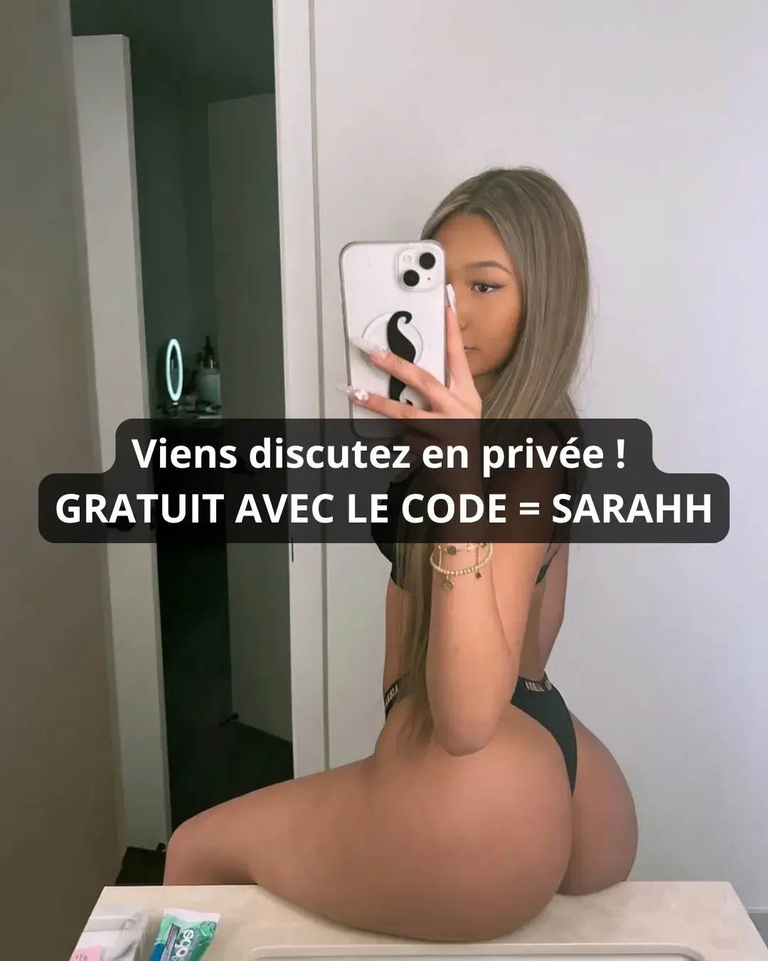 Viens discutez en privée !GRATUIT AVEC LE CODE = SARAHH