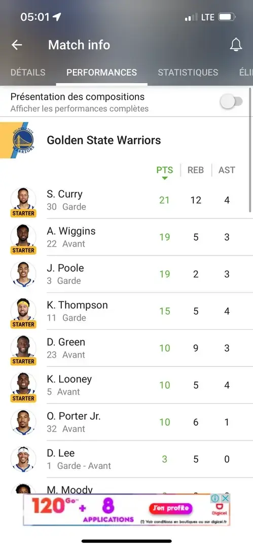 Wesh La NBA c’est temps ci fou la merde 💩Faudra revoir les analyses 🧐