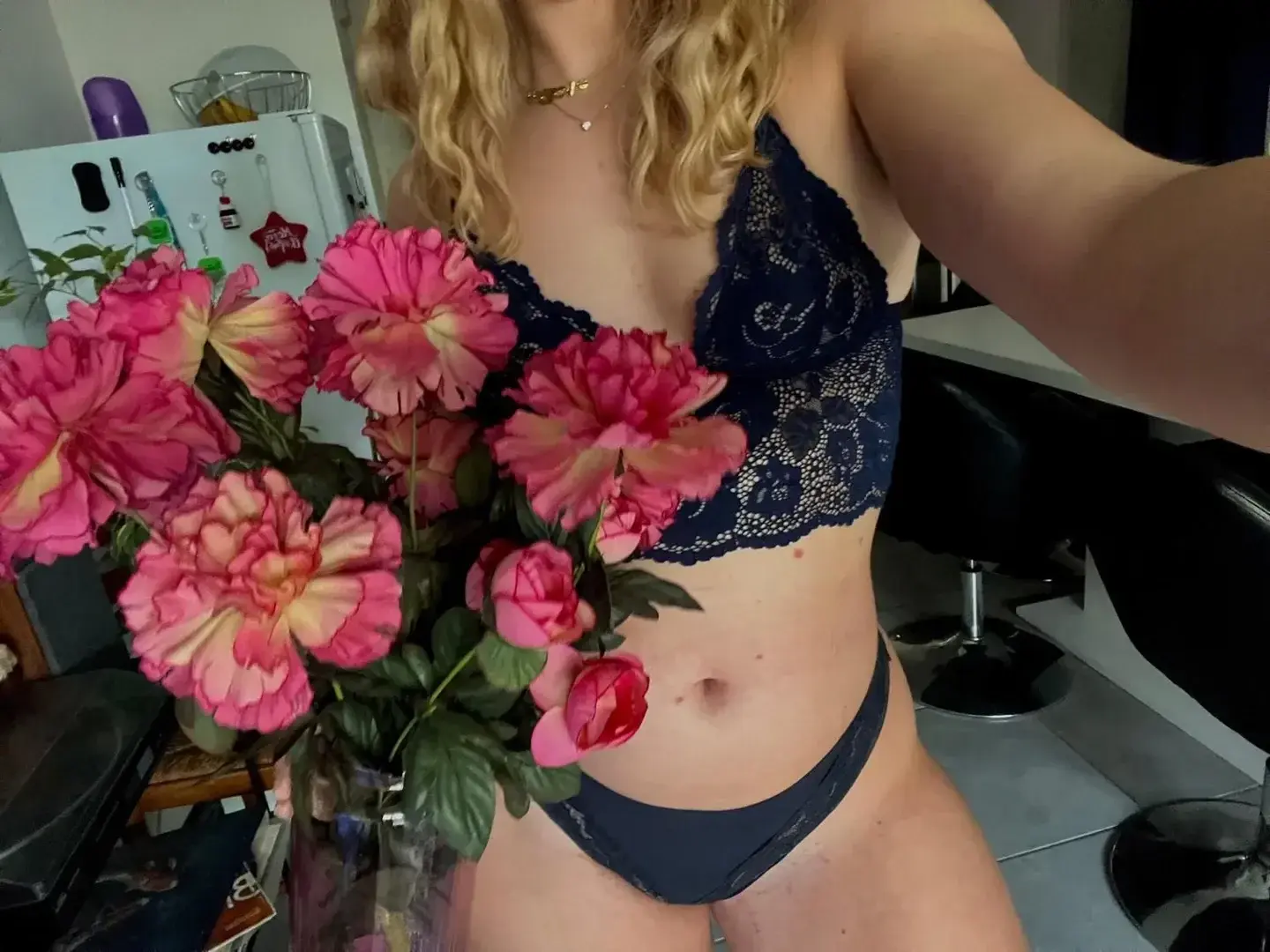 Merci monsieur pour les fleurs 🌷