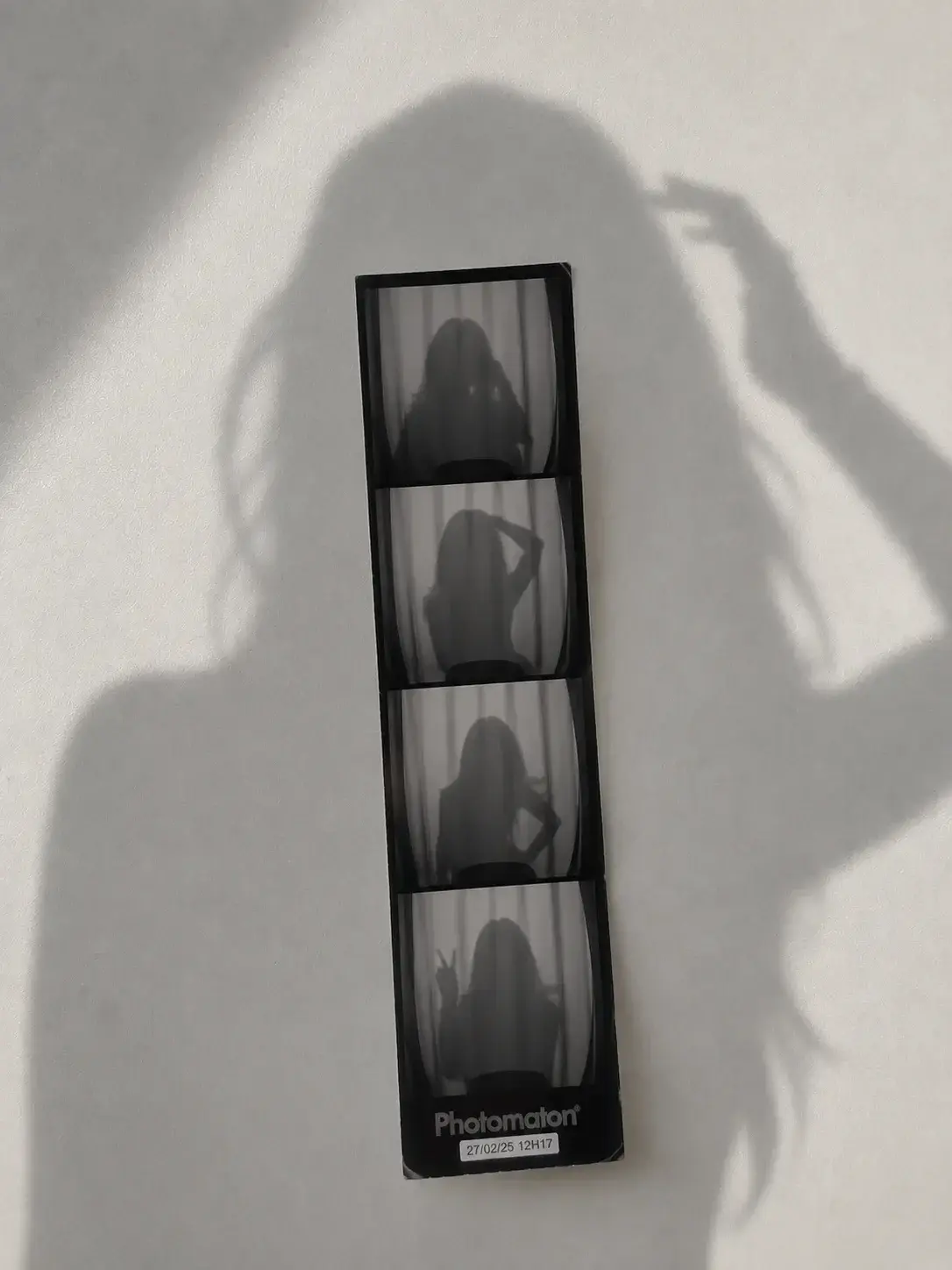 me fait plaisir dans le photomaton