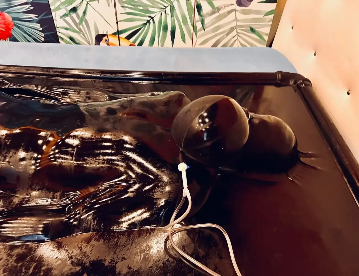 Leak & nude 3 — latexkinkycouple