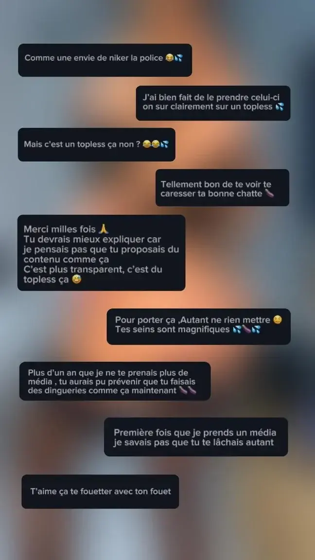 Leak & nude MYM — Tifany_wallemacq : « Je pense que vous avez aimé me voir jouer à la police 👮 » (MYM)