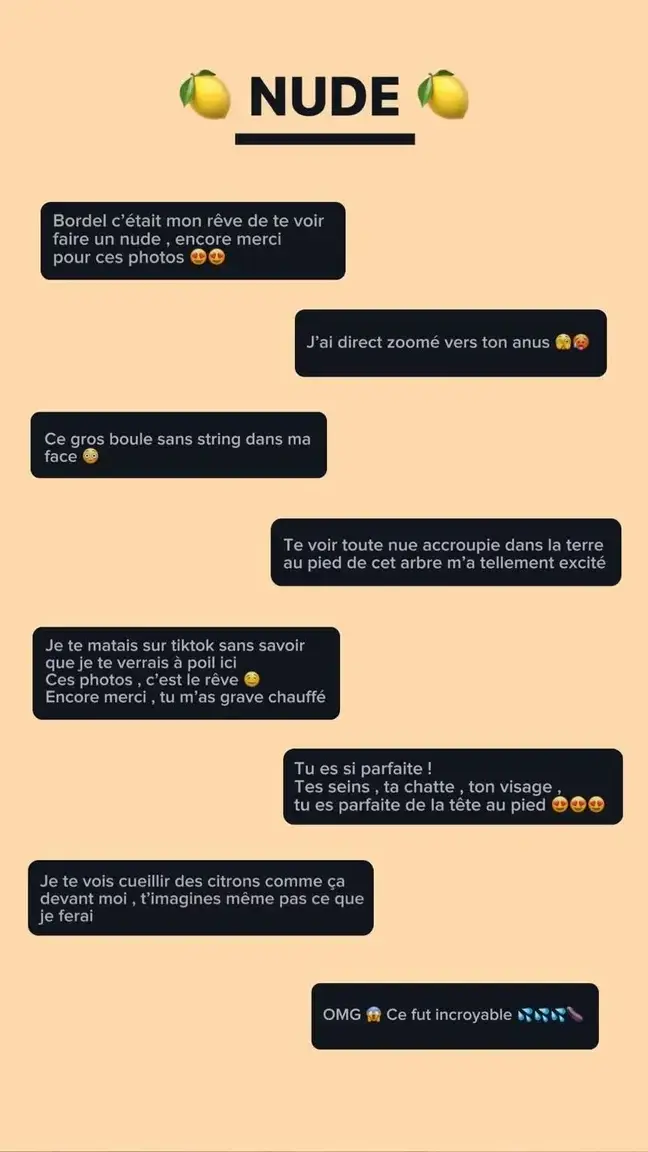 Leak & nude MYM — Tifany_wallemacq : « -20% sur mon dernier nude avec le code : « LEMON » 🎁Il n’aura pas fallu longtemps pour vous récolter quelques réactions cette fois 😂🔥 » (MYM)
