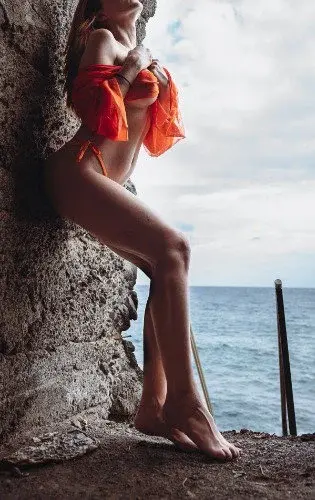 J'aime sentir le vent caressé ma peau