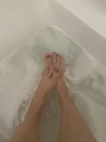 Petit bain de pieds ☺️🦶🏻