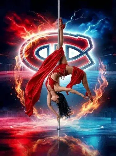 Fire énergy of win par Sophy 
Chanteuse interprète , showgirl et cheerleader 
go habs go pour la prochaine game  