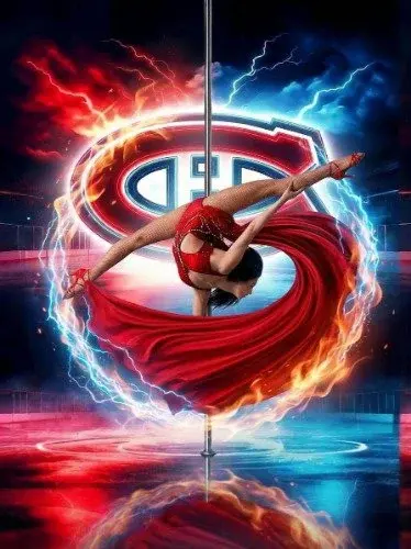 Fire énergy of win par Sophy 
Chanteuse interprète , showgirl et cheerleader 
go habs go pour la prochaine game  