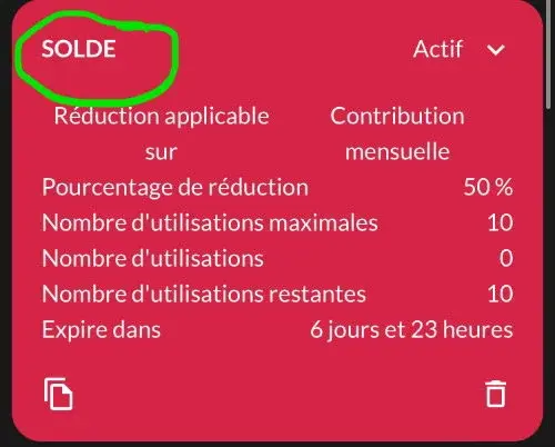 🚨 50% sur mon abo 🚨
Uniquement pour 10 pers
🔥 Profitez 🔥